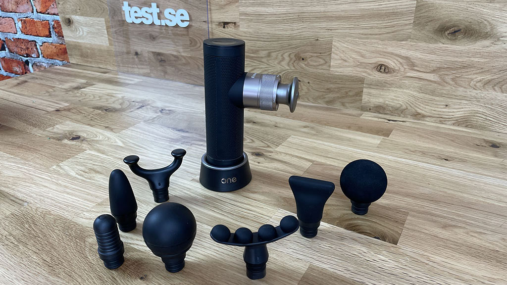Bäst i test massagepistol - redaktionen testar Flowgun One.