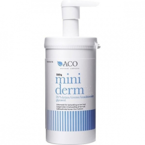 Miniderm Miniderm 20% 500 g Kräm - Test