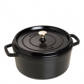 Staub Staub - Gryta 5,2 L rund Svart - Test