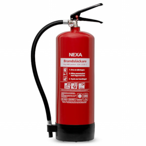 Nexa Fire & Safety Nexa Fire & Safety Brandsläckare pulver 6kg - Test